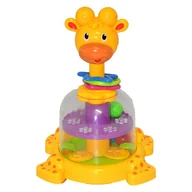 Zabawki interaktywne dla dzieci - Zabawka piramida żyrafa - miniaturka - grafika 1