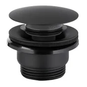 Korki do umywalek - Korek do umywalki KFA ARMATURA 660-320-81 Czarny - miniaturka - grafika 1