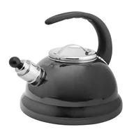 Czajniki na gaz - Czajnik emaliowany Izydor baryłka 2,5 l grafitowy - miniaturka - grafika 1