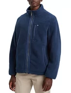Kurtki męskie - Dockers Męska kurtka polarowa Zip Up, niebieski (Ocean Blue), L - miniaturka - grafika 1