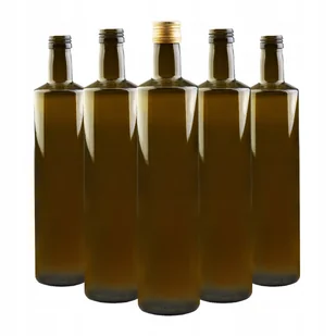 5 szt Butelki na oliwę olej ocet syrop soki DORICA 750 ml + zakrętki - Domowy wyrób alkoholu - miniaturka - grafika 1