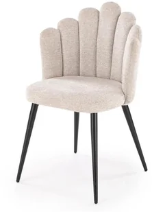 Krzesło tapicerowane K552 beżowe HALMAR - Krzesła - miniaturka - grafika 1