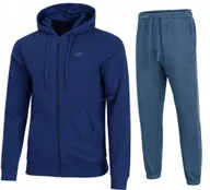 Dresy męskie - 4F MÄSKI DRES BAWEĹNA KOMPLET BLUZA SPODNIE / rozm L - miniaturka - grafika 1
