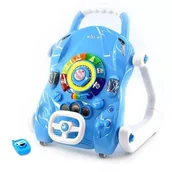 Chodziki - Rastar: Muzyczny lokomotywa 3-w-1 - niebieski - miniaturka - grafika 1