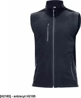 Kamizelki męskie - Ardon ARDON MARTIN - kamizelka męska polarowa - antracyt H2185 4XL - miniaturka - grafika 1