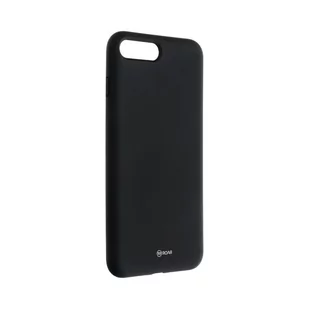 Roar Colorful Jelly Case do Apple iPhone 7 Plus, czarny 993561469892992 - Etui i futerały do telefonów - miniaturka - grafika 1
