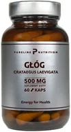Witaminy i minerały - PURELINE Głóg 500 mg SERCE 60 kapsułek - miniaturka - grafika 1