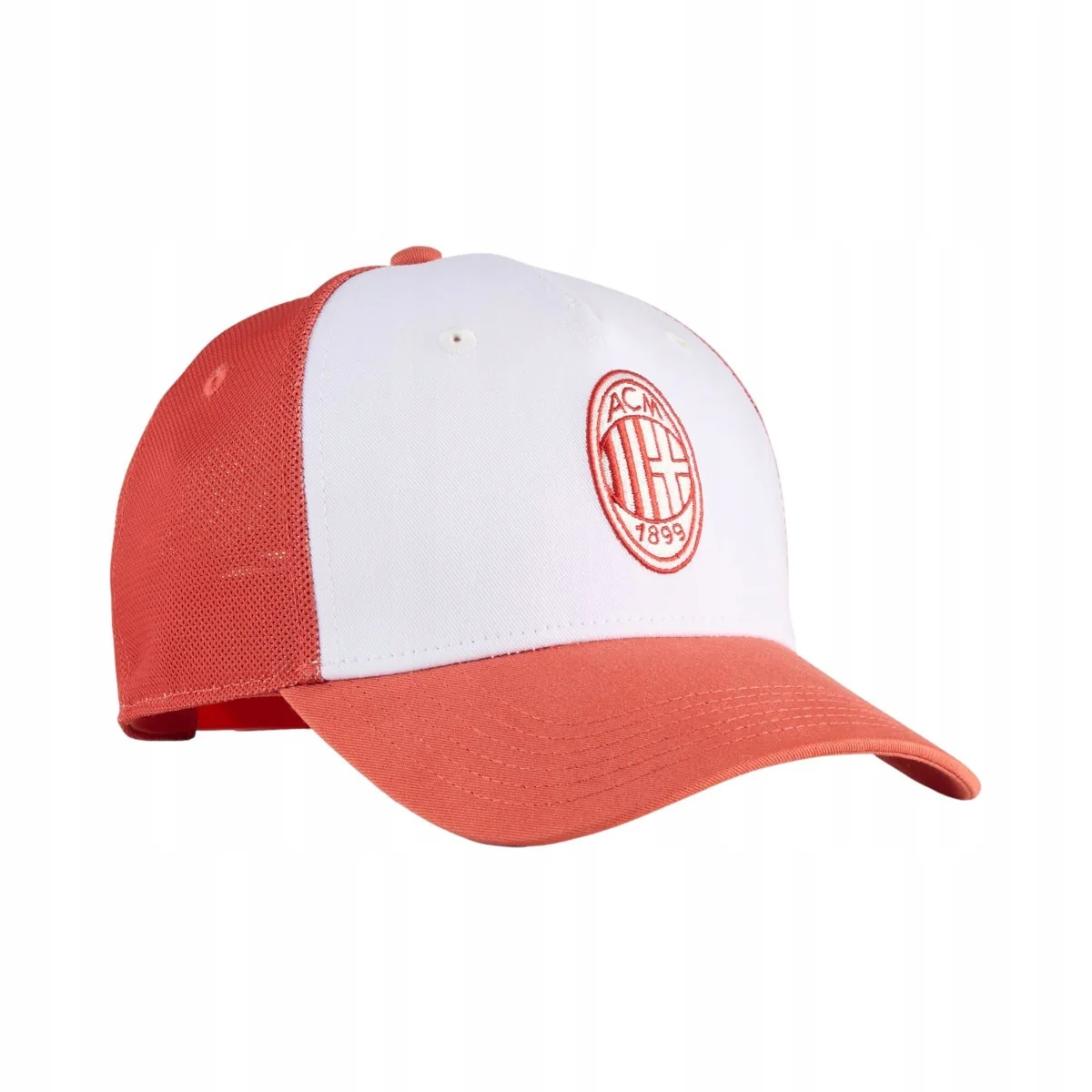 Czapka Puma 02707904 ACM KING Trucker Cap Red Fire-Warm Whit Biała X