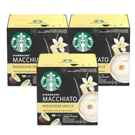 Kawa w kapsułkach i saszetkach - Nescafe STARBUCKS Kapsułki Dolce Gusto STARBUCKS Vanilla Macchiato 3x12 sztuk 7613287335159 - miniaturka - grafika 1