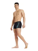 Kąpielówki męskie - Arena Kąpielówki w kolorze czarnym - miniaturka - grafika 1