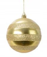 Bombki - Bombka Na Choinkę Nietłukąca Złota 8 Cm - miniaturka - grafika 1