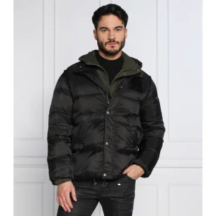 John Richmond Puchowa kurtka 2w1 | Regular Fit - Kurtki męskie - miniaturka - grafika 1