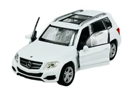 Samochody i pojazdy dla dzieci - WELLY MERCEDES-BENZ GLK BIAŁY 1:34 43684 - miniaturka - grafika 1