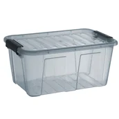 Pojemniki łazienkowe - Fl1 POJEMNIK HOME BOX 8L SZARY PT 2238 40P-POJ-2238/S - miniaturka - grafika 1