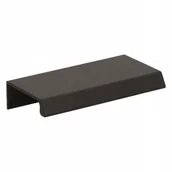 Zawiasy, okucia i inne akcesoria - Uchwyt krawędziowy UA123 czarny mat dł 72mm - miniaturka - grafika 1