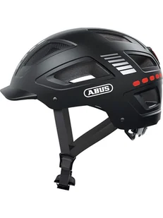ABUS Kask rowerowy "Hyban 2.0" w kolorze czarnym - Kaski rowerowe - miniaturka - grafika 1