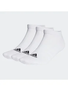 adidas Skarpety stopki unisex Cushioned Low-Cut Socks 3 Pairs HT3434 Biały - Skarpetki męskie - miniaturka - grafika 1