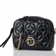 Torebki damskie - PIKOWANA TOREBKA LISTONOSZKA CHANELKA MONNARI - miniaturka - grafika 1