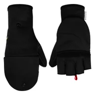 Rękawiczki - Rękawice Salewa SESVENNA FOLD BACK WS GLOVES M, Czarny - miniaturka - grafika 1