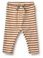 Spodenki dla niemowląt - Wheat Spodnie dresowe "Manfred" w kolorze beżowo-czerwonym - miniaturka - grafika 1