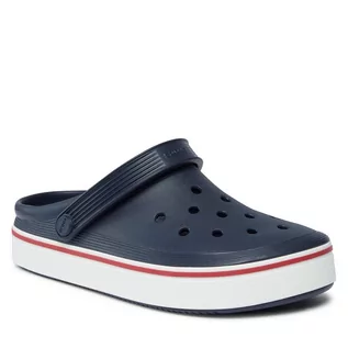 Klapki i japonki damskie - Klapki Crocs Crocs Crocband Clean Clog 208371 Navy 410 - grafika 1