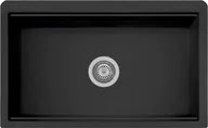 Zlewozmywaki - Zlew PLADOS LUX 84.10 CZARNY MAT (black mat 70) (LX841070) - miniaturka - grafika 1