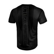 Kimona, stroje i obuwie - Octagon T-Shirt Koszulka Techniczna Tapes Black - miniaturka - grafika 1