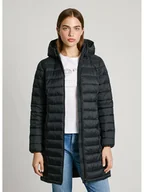 Kurtki damskie - Pepe Jeans Płaszcz pikowany w kolorze czarnym - miniaturka - grafika 1