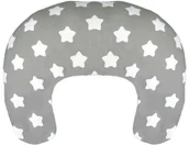 Poduszki do karmienia - Rogal poduszka fasolka dziecięca do karmienia BAWEŁNA - Białe pierniki - miniaturka - grafika 1