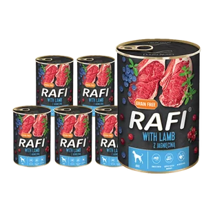 Dolina Noteci Rafi z jagnięciną 6x400g 42521-uniw - Mokra karma dla psów - miniaturka - grafika 1