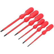 Śrubokręty - FASTER TOOLS Zestaw wkrętaków VDE 1000 V 6cz. - miniaturka - grafika 1