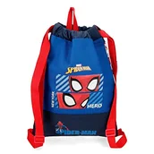 Plecaki - Marvel Spiderman Hero plecak, niebieski, 30 x 40 cm, poliester - miniaturka - grafika 1
