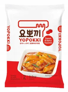 Yopokki, kluski ryżowe w słodko-pikantnym sosie 280g (2 x 140g) - Young Poong - Kuchnie świata - miniaturka - grafika 1