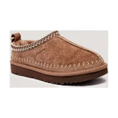 Klapki i japonki damskie - UGG Mule W TASMAN BIARRITZ | z dodatkiem wełny | zamsz - miniaturka - grafika 1