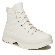 Trampki damskie - Sneakersy Converse Chuck Taylor All Star Lugged 2.0 A03557C Khaki/Off White - miniaturka - grafika 1