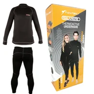 Pozostała odzież narciarska - BIELIZNA TERMOAKTYWNA MĘSKA KOMPLET ODZIEŻ TERMICZNA ZESTAW NA NARTY ZIMĘ L - miniaturka - grafika 1