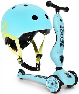 SCOOTANDRIDE ZESTAW HULAJNOGA 2w1 + KASK XXS-S Blueberry - Hulajnogi - miniaturka - grafika 1