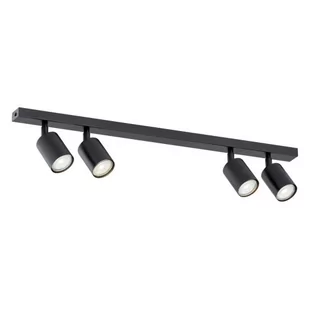 Flash lampa sufitowa (spot) 4xGU10 czarna 1312/4 - Lampy sufitowe - miniaturka - grafika 1