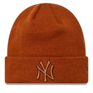 Czapki męskie - Czapka New Era League Essential 60580735 Brązowy - miniaturka - grafika 1