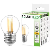 Żarówki LED - Żarówka Led E27 P45 Filament 7W = 60W 770Lm 3000K Ciepła 360° Lumiled - miniaturka - grafika 1
