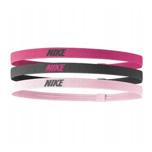 Opaska NIKE ELASTIC HEADBANDS 2.0 3 PK - Ozdoby do włosów - miniaturka - grafika 1