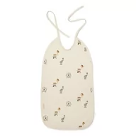 Śliniaki i fartuszki - Nuuroo - Długi Śliniak Wodoodporny Alberte Creme Cirus - miniaturka - grafika 1