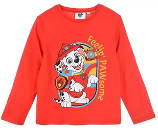 Bluzka z bawełny dla chłopców oryginał Psi Patrol Marshall - Moda i Uroda OUTLET - miniaturka - grafika 1