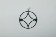 Wieszaki i stojaki - POLYHEDRA Wieszak Holo S White F.202174 - miniaturka - grafika 1