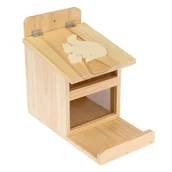 Karma dla gryzoni - TIAKI karmnik dla wiewiórek - Dł. x szer. x wys.: 16 x 26 x 22 cm - miniaturka - grafika 1