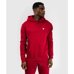 Venum Bluza Z Kapturem Silent Power Hoodie Cherry Red - Bluzy sportowe męskie - miniaturka - grafika 1
