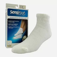 Bielizna lecznicza - Skarpety uciskowe Jobst Sensifoot Diabetes Short Socks White T/L (4042809173321) - miniaturka - grafika 1