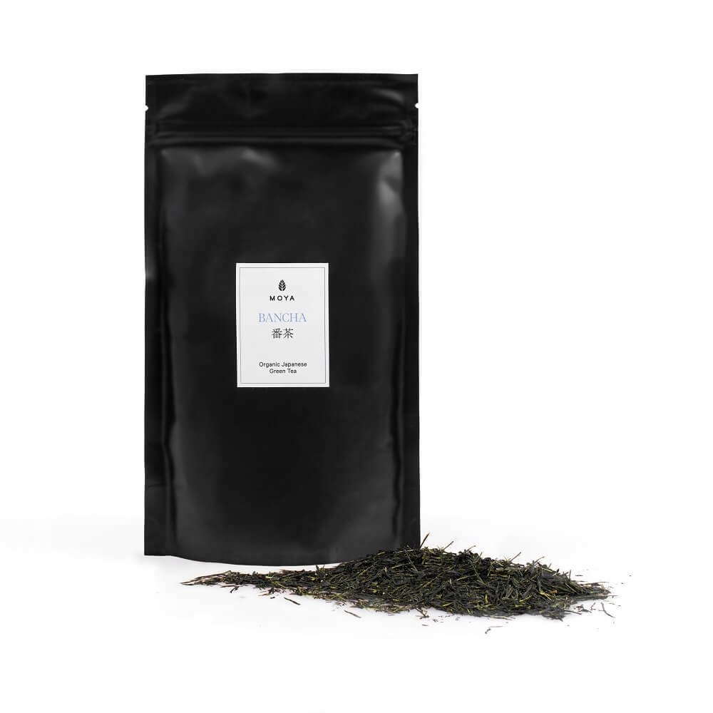 Moya Bancha organiczna japońska zielona herbata liściasta 250g