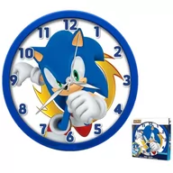 Zegary - Zegar ścienny dziecięcy Sonic wiszący - miniaturka - grafika 1