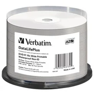 Nośniki danych - Verbatim Dysk DVD-R 16x 4,7GBSpin50 NAD WATPR43734 - miniaturka - grafika 1